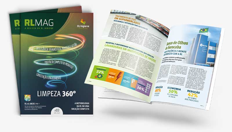 revista; limpeza profissional; revista aberta e fechada; cases de sucesso