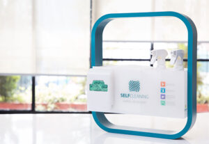 SelfCleaning da rl higiene, que foi um dos destaques da 8ª Expo Facility Management